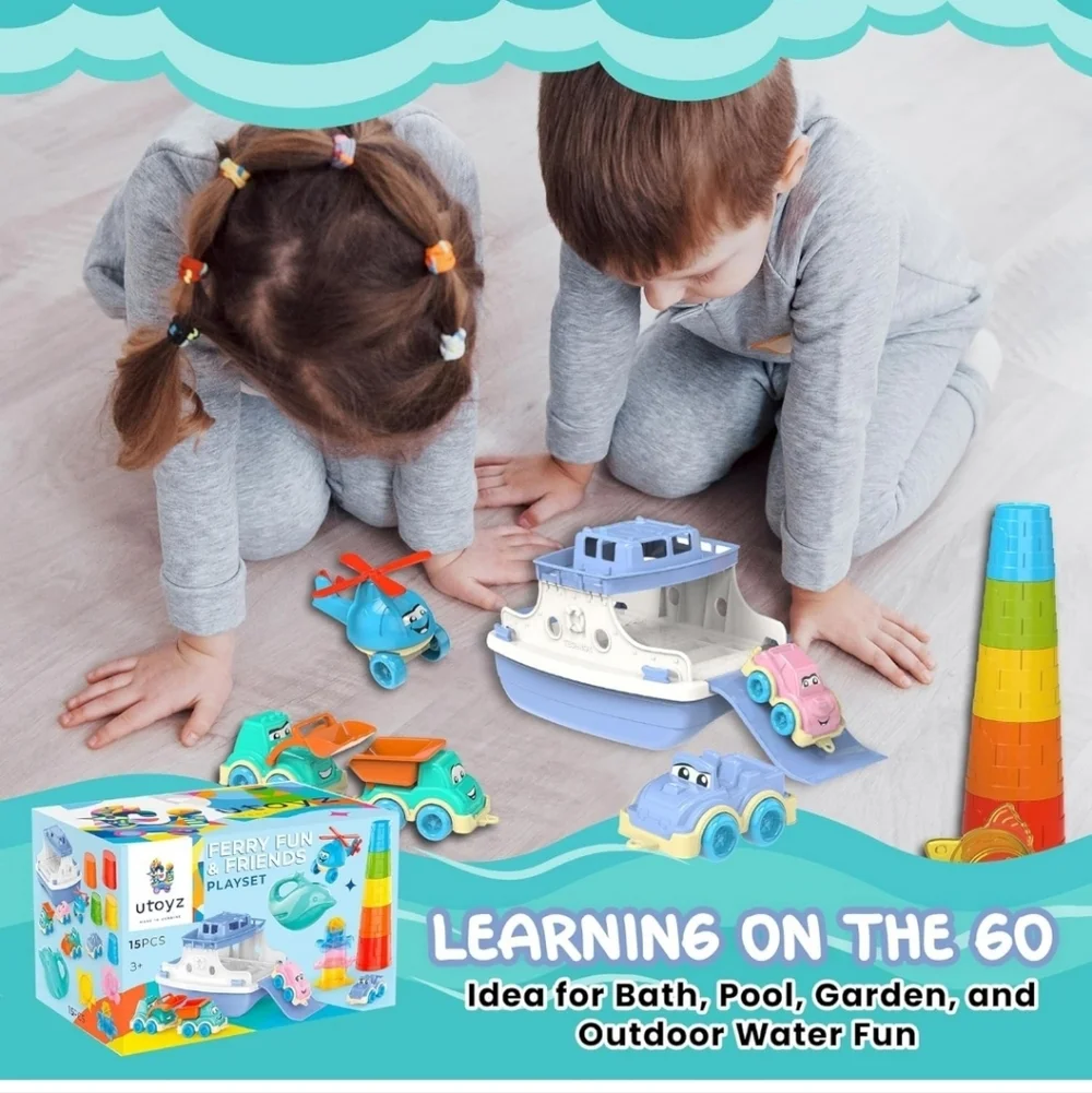 Ferry Boat Bath Toys For Kids